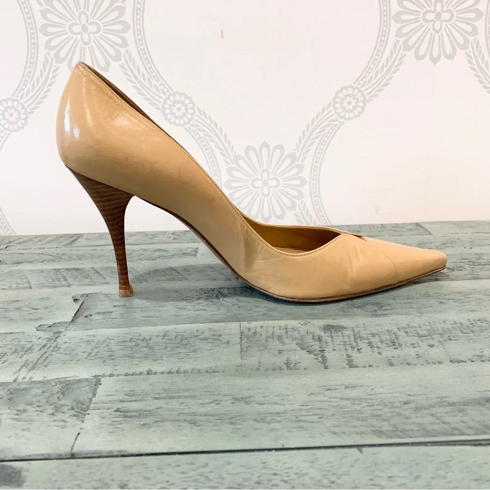 Stuart Weitzman Shoes Tan Pumps 10 - Picture 8 of 16